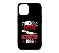 Forensic Expert Since Birth 1999 True Crime Themed Birthday Case for iPhone 12/12 Pro