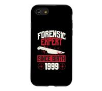 Forensic Expert Since Birth 1999 True Crime Themed Birthday Case for iPhone SE (2020) / 7/8