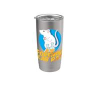 Forensic Lab Rat - Chemistry Mouse Lab Rat Stainless Steel Insulated Tumbler
