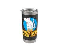 Forensic Lab Rat - Chemistry Mouse Lab Rat Stainless Steel Insulated Tumbler