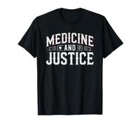 Forensic Nurse Between Medicine Justice System Daily Rn T-Shirt