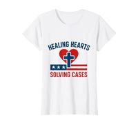 Forensic Nurse Practitioner Healing Hearts Coroner Nursing T-Shirt