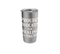 Forensic Nurse Practitioner Healing & Truth Coroner Nursing Stainless Steel Insulated Tumbler