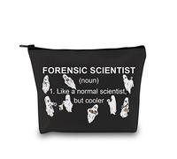 Forensic Pathologist Gift Zipper Pouch Crime Investigator Criminologist Gift Like a Normal Scientist But Cooler Makeup Bag (Cooler Forensic Bag EU)