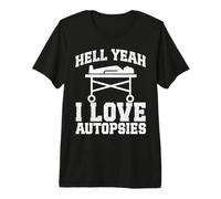 Forensic Pathologist I Love Autopsy Tech Funny Pathology Premium T-Shirt