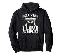Forensic Pathologist I love Autopsy Tech Funny Pathology Pullover Hoodie