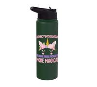 Forensic Psychologicorn Like Normal Forensic Psychology Stainless Steel Insulated Water Bottle