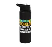 Forensic Psychologist Professional Forensic Psychology Stainless Steel Insulated Water Bottle
