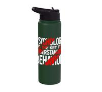 Forensic Psychologist Professional Forensic Psychology Stainless Steel Insulated Water Bottle