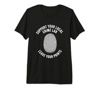 Forensic Science Investigator Fingerprint Premium T-Shirt
