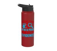 Forensic Science Major Be Kind to Me I´m A Pro Forensics Stainless Steel Insulated Water Bottle