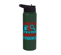 Forensic Science Major Be Kind to Me I´m A Pro Forensics Stainless Steel Insulated Water Bottle
