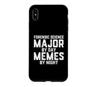 Forensic Science Major Day Memes Night Criminalistic Student Case for iPhone XS Max