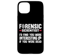 Forensic Scientist Coroner Forensics Science Student Case for iPhone 15 Plus