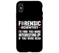 Forensic Scientist Coroner Forensics Science Student Case for iPhone X/XS