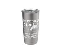 Forensic Scientist Definition Forensics Evidence Technician Stainless Steel Insulated Tumbler