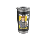 Forensic Scientist Do Not Cross Crime Scene Forensic Science Stainless Steel Insulated Tumbler