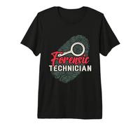 Forensic Technician Investigators Crime Lab Forensic Science Premium T-Shirt