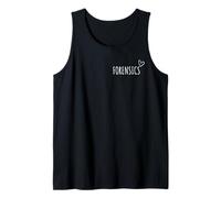 Forensics Lover Men Women Kids Investigation Crime Detective Tank Top