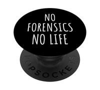 Forensics Men Women Crime Scene Investigation DNA Lab PopSockets Adhesive PopGrip