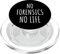 Forensics Men Women Crime Scene Investigation DNA Lab PopSockets PopGrip for MagSafe