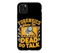 Forensics Where the Dead Do Talk Detective Crime Case for iPhone 11 Pro Max