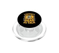 Forensics Where the Dead Do Talk Detective Crime PopSockets PopGrip for MagSafe