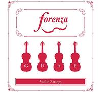 Forenza FA13VLA Violin Strings for Full Size and 3/4 and 4/4 Size,silver