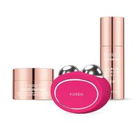 FOREO Bear 2 + Supercharged Serum 2.0 + H PGA Moisturiser Bundle - Fuchsia