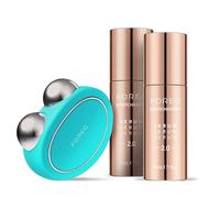 FOREO BEAR Microcurrent Device + 2x Conductive Serum Bundle - Mint | Microcurrent Facial Device, Face Massager, Face Lift, Conductive Serum, Skin Care Tools, Anti Shock, FDA Cleared