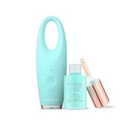 FOREO Eye Candy IRIS 2 Mint Bundle - Eye Massager + Firming PM Eye Serum | Eye Massager, Dark Circles, Eye Bags, Puffiness, Lymphatic Drainage, Retinol Serum, Mushroom Extract, All Skin Types