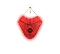 FAQ 211 Wearable Silicone Anti-aging NIR + 7 LED Light Therapy Neck & Décolleté Mask - Luxury Skincare for Lines & Wrinkles - Wireless & Lightweight - Flexible-Fit & Full Coverage - Beauty Skin Care