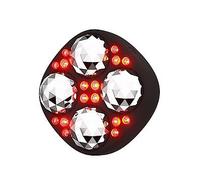 FAQ 411 Microcurrent Deep Tissue Massager with Red Light & Vibration Massage - Gua Sha Inspired Lymphatic Drainage Massager and Body Toning Machine for Cellulite, Toning & Skin Tightening