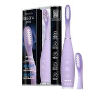 FOREO ISSA 4 Plus Sonic Electric Toothbrush, 4-in-1 AI-Guided Rechargeable Tooth Brush Bundle with Extra Silicone & Polymer Hybrid Toothbrush Head, Soft Bristles, Whitening - Lavander