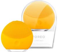 FOREO LUNA mini 2 Facial Cleansing Brush Silicone Face Massager Sunflower Yellow
