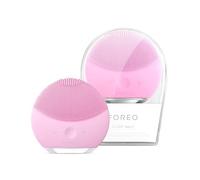 FOREO LUNA mini 2 Facial Cleansing Brush - Travel Accessories - Face Massager Electric - All Skin Types Ultra-hygienic Skincare - Simple Face Wash - Silicone Electric Face Cleanser - Pearl Pink
