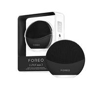 Foreo Luna Mini 3 Facial Cleansing Brush - Travel Accessories - Face Massager Electric, Ultra-Hygienic Silicone - Simple Face Wash - Electric Face Cleanser - App-Connected - Midnight