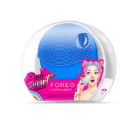 FOREO Luna Play Smart 2 - Facial Cleansing Brush - 2-in-1 Skin Analysis & Facial Cleanser - Travel Accessories - Silicone Face Massager - Holiday Essentials - App-Connected - Peek A Blue