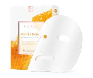 FOREO Manuka Honey Sheet Mask, 3 pack, UFO Compatible | Face Mask Skincare, Sheet Masks, Manuka Honey, Hydrating Mask, Anti-Ageing, Nourishing, Dry Skin, UFO Activated Masks