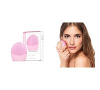 FOREO UFO 2 Pearl Pink Supercharged 2-min Full Facial, Warming, Cooling, Advanced Temperature Control & LUNA 3 Silicone Facial Cleansing & Firming Massage Brush for Normal Skin, Ultra-Hygienic