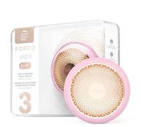 FOREO UFO 3-5-in-1 Full Facial LED Mask Treatment - Deep Moisturiser - Anti Aging Face Mask Beauty - Thermotherapy - Cryotherapy - Face Massager - Pearl Pink
