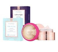 FOREO UFO 3 + Daily Duo Masks x7 + SUPERCHARGED Moisturiser Bundle, Fuchsia