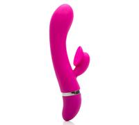 soft silicone double vaginal vibrator vibrating clitoral stimulator sex