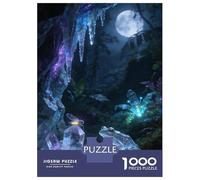 Forest 1000 Piece Jigsaw Puzzle Tropical Rainforest Cardboard Puzzle Adult Puzzles Educational Puzzle Family Games Puzzles for The Whole Family 70x50cm/1000pcs