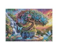 Forest Ancient Tree Landscape 300 PCS/40x28cm Jigsaw Puzzles Puzzles for Adults Teens Brain Game Fun Family Game Team Building Stress Reducing Autumn Thick Cardboard 300 PCS/40x28cm