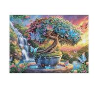 Forest Ancient Tree Landscape 500 Piece Count Premium Jigsaw Puzzle For Adults Teens 14+ Concentration Training Indoor Game Family Game Night 500 PCS/52×38cm
