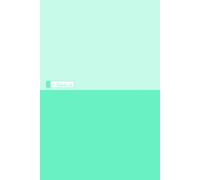 Forest and Mint Green Two-Tone Grid Notebook: Fresh Dual-Shade journal, 6 x 9 Inches with 120 Pages of Minimalist Graph Paper for Writing