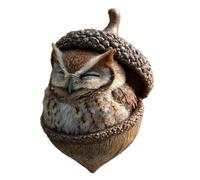 Forest Animal Acorn Ornaments - Cozy Forest Christmas Ornaments, 2D Flat Acrylic Animal Decoration, 2026 New Pine Cone Animals Decoration, for Christmas Tree Decorations (#F)