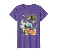 Forest Animal & Jungle Animal Idea For Women & Animal Themed T-Shirt