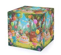 Forest Animal Party Magic Cube,The Original 3x3 Cube,Speed Cube Problem-Solving Brain Teaser,Easy Turning Sensory Puzzle Toy,Sensory Stress Relief Form Fidget Toys